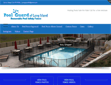 Tablet Screenshot of poolguardoflongisland.com